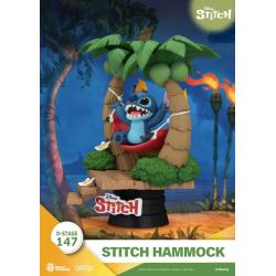 Lilo & Stitch Diorama PVC D-Stage Stitch Hammock 13 cm Beast Kingdom Toys