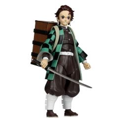 Demon Slayer: Kimetsu no Yaiba Figura Tanjiro Kamado (with Nezuko Box) (Season 3) 18 cm McFarlane Toys