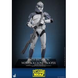 Star Wars The Clone Wars Figura 1/6 104th Battalion Wolfpack Clone Trooper Deluxe Version 30 cm Hot Toys 