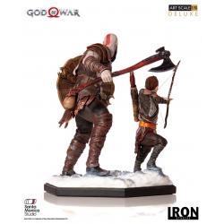 God of War Estatua 1/10 Deluxe Art Scale Kratos & Atreus 20 cm