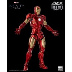 Infinity Saga Figura 1/12 DLX Iron Man Mark 4 17 cm ThreeZero