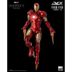 Infinity Saga Figura 1/12 DLX Iron Man Mark 4 17 cm ThreeZero