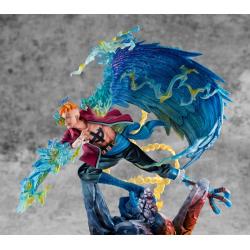 One Piece Estatua PVC P.O.P. MAS Maximum Marco the Phoenix Leader of 1st group of Whitebeard Pirates 32 cm Megahouse