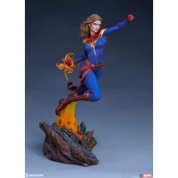 Captain Marvel Statue by Sideshow Collectibles Avengers Assemble