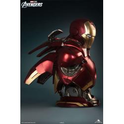 Iron Man Mark 7 Queen Studios Busto escala real