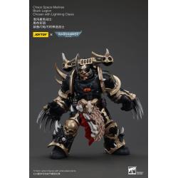 Warhammer 40k Actionfigur Chaos Space Marines Black Legion Chosen with Lightning Claws 20 cm  Joy Toy (CN)