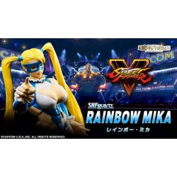 RAINBOW MIKA FIGURA 14,5 CM STREET FIGHTER V SH FIGUARTS