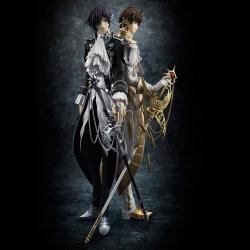 Code Geass: Lelouch of the Rebellion G.E.M. Series Statues 1/8 Clamp Works in Lelouch & Suzaku 25 cm