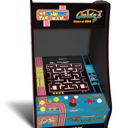 Arcade1Up Consola Arcade Game Class of \'81 Ms. Pac-Man / Galaga Deluxe 155 cm Tastemakers 
