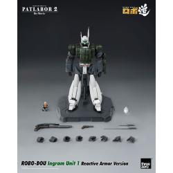 Patlabor 2: The Movie Figura Robo-Dou Ingram Unit 1 Reactive Armor Version 23 cm ThreeZero