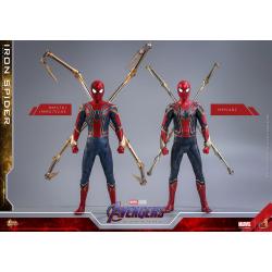 Vengadores: Endgame Movie Masterpiece Figura 1/6 Iron Spider 28 cm HOT TOYS SPIDERMAN