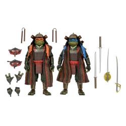 Tortugas Ninja II: The Secret of the Ooze 2-Pack Figuras Leonardo & Michelangelo 18 cm NECA