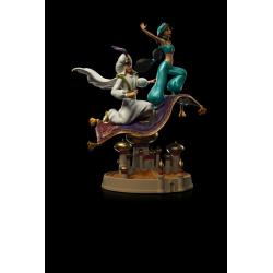 Disney Estatua 1/10 Art Scale Aladdin and Yasmine 30 cm  Iron Studios 