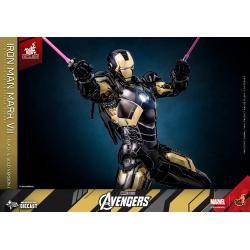 IRON MAN MARK VII (BLACK & GOLD VERSION) HOT TOYS EXCLUSIVE 2500UNITS