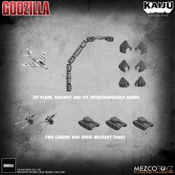 Godzilla (1954) Figura Kaiju Collective Godzilla - Black & White Edition 20 cm Mezco Toys 