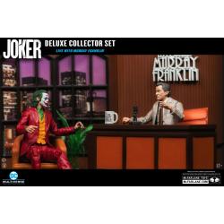 Joker DC Multiverse (Joker Movie) Figura Deluxe Colllector The Joker (Live with Murray Franklin) Limited Edition 18 cm MCFARLANE TOYS