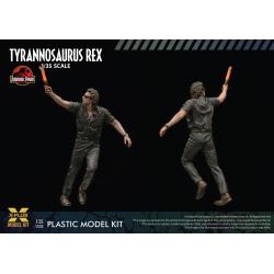 Jurassic Park Plastic Model Kit 1/35 Tyrannosaurus Rex 42 cm X-Plus