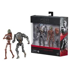 Star Wars Episode II Black Series Pack de 2 Figuras C-3PO (B1 Battle Droid Body) & Super Battle Droid 15 cm HASBRO