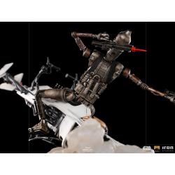 Star Wars The Mandalorian Deluxe Art Scale Statue 1/10 IG-11 & The Child 20 cm