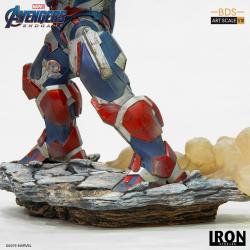 Vengadores: Endgame Estatua BDS Art Scale 1/10 Iron Patriot & Rocket 28 cm