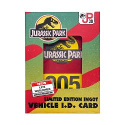 Jurassic Park Lingote 30th Anniversary Jeep Limited Edition FaNaTtik 