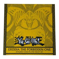 Yu-Gi-Oh! Lingotes Exodia the Forbidden One Limited Edition (dorado)