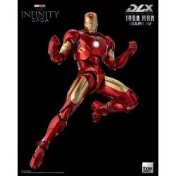 Infinity Saga Figura 1/12 DLX Iron Man Mark 4 17 cm ThreeZero