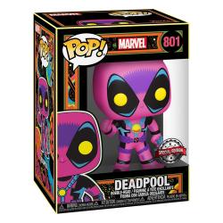 Marvel Figura POP! Vinyl Blacklight - Deadpool 9 cm funko