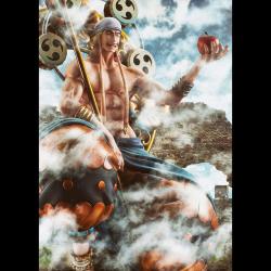 *** SUPER PRECIO *** One Piece Estatua PVC P.O.P. Neo Maximum The only God of Skypiea Enel 34 cm Megahouse