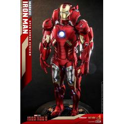  Iron Man Mark VII (Open Armor Version) Sixth Scale Diorama by Hot Toys Diorama Series Diecast – Iron Man 3