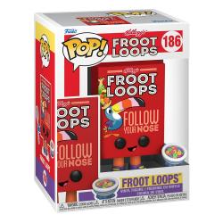 Kellogg\'s POP! Vinyl Figura Froot Loops Cereal Box 9 cm
