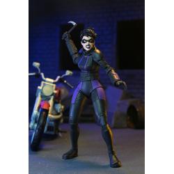 Tortugas Ninja (The Last Ronin The Lost Years) Figura Casey Marie with Last Ronin Motorcycle 18 cm NECA