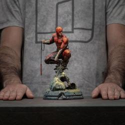 Marvel Estatua 1/10 Deluxe Art Scale Daredevil Unleashed 22 cm Iron Studios