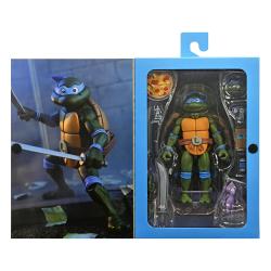 Tortugas Ninja (Cartoon) Figura Ultimate Leonardo VHS 18 cm NECA