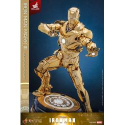 Iron Man Mark III (Gold Color Version) Figura Movie Masterpiece Diecast 1/6 Hot Toys Exclusive 33 cm HOT TOYS