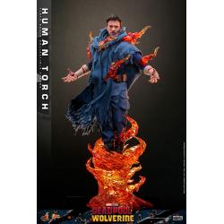 Deadpool & Lobezno Movie Masterpiece Figura 1/6 Human Torch 31 cm  Hot Toys 