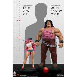 Street Fighter Statues 1/4 Mad Gear Exclusive Hugo & Poison Set 43 - 67 cm