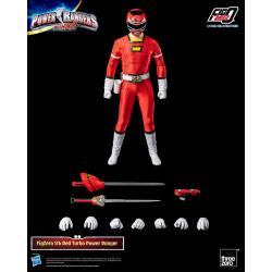 Power Rangers Turbo Figura FigZero 1/6 Red Turbo Power Ranger 30 cm  ThreeZero