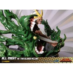 My Hero Academia Diorama All Might Vs. the Sludge Villain 30 cm