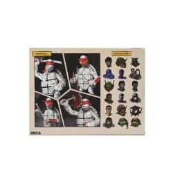 LAS PRIMERAS TORTUGAS VERSIÓN EN BLANCO Y NEGRO PACK 2 FIGURAS DE ACCIÓN A ESCALA 18 CM TORTUGAS NINJA  MIRAGE COMICS