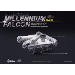 Star Wars Episode VIII Estatua con luz Egg Attack Millennium Falcon Floating Ver. 14 cm