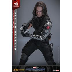 Hot Toys MMS790AE Captain America: The Winter Soldier Collectible Figurine 1/6 Winter Soldier (Artisan Edition) Exclusive 31cm