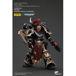 Warhammer 40k Figura Chaos Space Marines Black Legion Chosen with Plasma Pistol and Power Axe 20 cm  Joy Toy (CN)