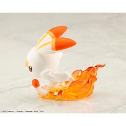 Pokémon Estatua ARTFXJ PVC 1/8 Victor & Scorbunny 21 cm  Kotobukiya