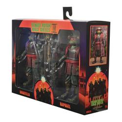 Tortugas Ninja II: The Secret of the Ooze 2-Pack Figuras Donatello & Raphael 18 cm NECA