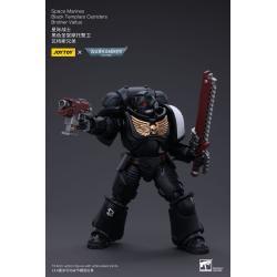 Warhammer 40k Figura 1/18 Space Marines Black Templars Outriders Brother Valtus 14 cm  Joy Toy (CN) 