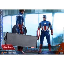 Captain America (2012 Version) Sixth Scale Figure by Hot Toys Avengers: Endgame - Movie Masterpiece Series