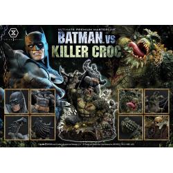 Batman Estatua Ultimate Premium Masterline Series Batman Versus Killer Croc 71 cm  Prime 1 Studio