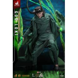 Hot Toys DX41AE Marvel Loki Collectible Action Figurine 1/6 God Loki (Artisan Edition) 31cm