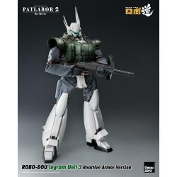 Patlabor 2: The Movie Figura Robo-Dou Ingram Unit 3 Reactive Armor Version 23 cm ThreeZero